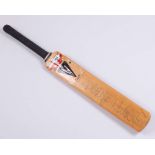 England v. Australia 1982-83 Tour autographed Duncan Fearnley cricket bat