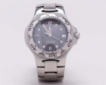 Mika Hakkinen Worn Signed Tag Heuer Watch