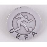 Sammy Lee Continental silver Liverpool v. Anderlecht UEFA Super Cup runners-up medal, 1978