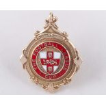 Sammy Lee a 9ct gold and enamel Liverpool League Cup Winners medal, 1981