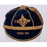 Harry Gregg blue Northern Ireland v. Scotland, England and Wales International cap, 1959-60