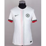 Cole Palmer white No.10 Chelsea short-sleeved shirt