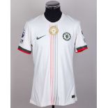 Reece James white No.24 Chelsea short-sleeved shirt
