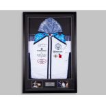 Ricky Hatton last fight worn autographed boxing robe, 12th November 2022