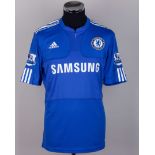 Nicolas Anelka blue No.39 Chelsea short-sleeved shirt, 2009-10