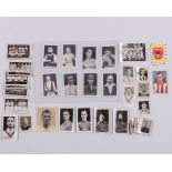 An interesting collection of football and other cigarette cards and bubble gum cards