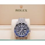 Geoff Hurst an Oyster Perpetual GMT - Master II Rolex wristwatch&nbsp;