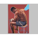 Malcolm Willett (British, Contemporary) The Hand of Hope Israel Adesanya, 2026&nbsp;