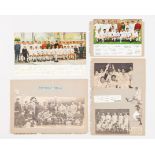 Real Madrid, a collection of various autographs