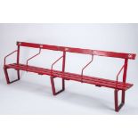 Manchester United an original supporters four seat bench