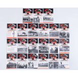 Twenty-seven Manchester United 1957-58 home match programmes