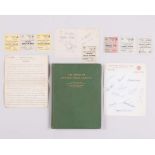 A collection of various football autographs, including Pele, Johan Cruyff