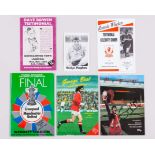 Emlyn Hughes a nice collection of autographs