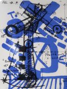 FRIEDRICH GRÄSEL (GERMAN 1927-2013)  SALZGITTER SEEFEST  Lithograph, signed lower right, dated (19)