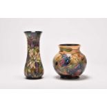 Two contemporary Moorcroft vases: 'Ashwood Hellebore' and 'Hartgring'
