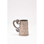 A Chinese silver mug, circa 1890