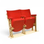A group of cinema seats