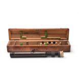 WW1 Power 6 gun sighting telescope by W. Ottway, dated 1917