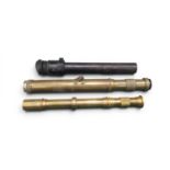 Three British military gun sighting telescopes