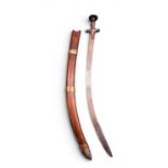 Indo-Persian Tulwar sword, 19th or 20th century