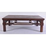 A LOVELY 19TH CENTURY CHINESE CARVED HUANGHUALI WOOD SCHOLARS STAND/TABLE Qing. 50 cm x 30 cm x 12