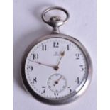 AN OMEGA GRAND PRIX PARIS 1900 SWISS 900 GRADE SILVER CASED OPEN FACED POCKET WATCH, Working, 4.5 cm