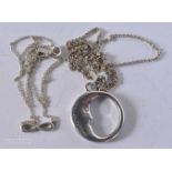 Collection of Sterling Silver Tiffany & Co Necklaces inc. Moon, Infinity x 2 (11g)
