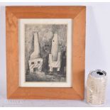 A HENRY MOORE PRINT. 33 cm x 25 cm, image 20 cm x 14 cm.