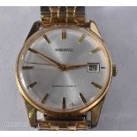 Seiko 17 Jewel Diashock Hand Wind Watch Working