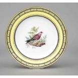 Ornithologischer Teller, Sevres, u
