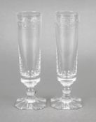 Paar Sektflöten, KPM Berlin, 2. H.