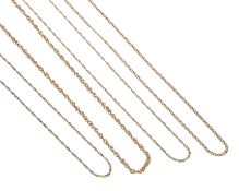 4-teiliges Halsketten-Konvolut 1 x