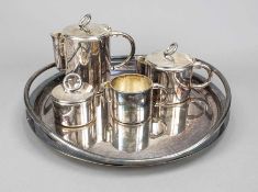 Vierteiliges Kaffee- und Teekernst