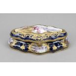 Ovale Deckeldose, Frankreich, 19.