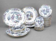 Großes Speiseservice, 60-tlg., Bat