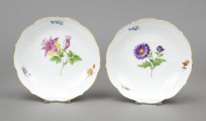 Paar runde Schalen, Meissen, Marke