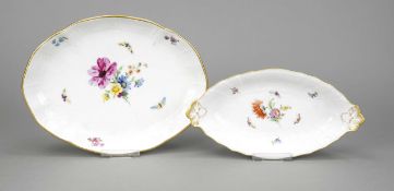 Zwei ovale Schalen, KPM Berlin, 20