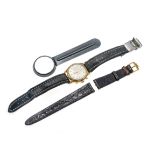Bulova Herrenuhr, 750/000 GG, Han