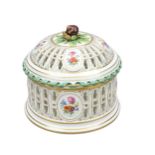 Runder Kastanientopf, Meissen, Kn
