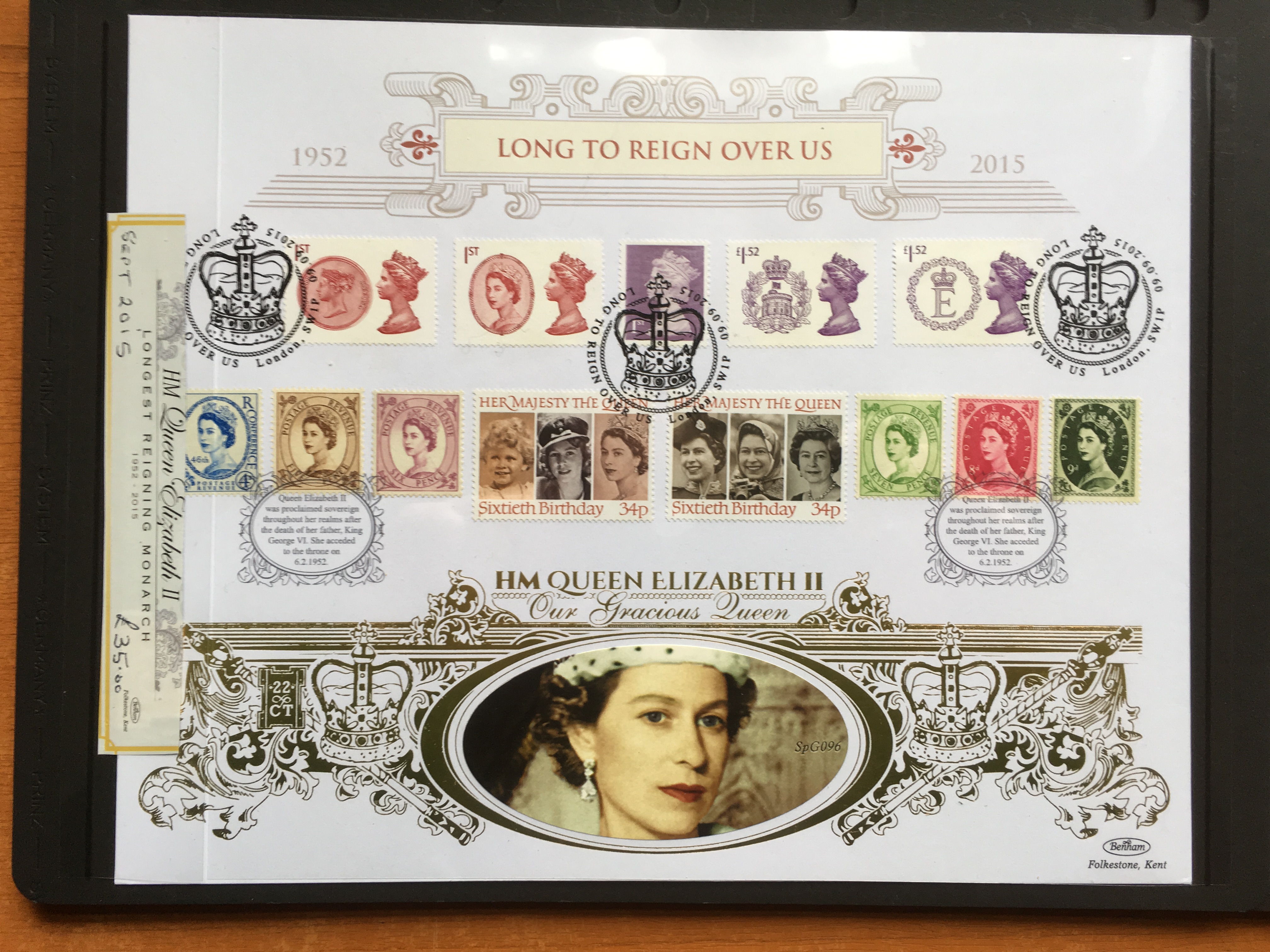 STAMPS: GB BENHAM '500' SERIES FIRST DAY COVERS IN FOLDERS 2012 ...