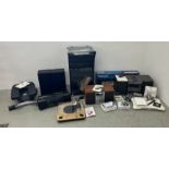 A GROUP OF AUDIO EQUIPMENT TO INCLUDE A SONY MICRO HI-FI COMPONENT SYSTEM CMT-CPX11 + A PIONEER