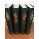 STAMPS: BOX WITH COMMONWEALTH COLLECTION IN FOUR SG TOWER ALBUMS, CLEAN LOT WITH CANADA,