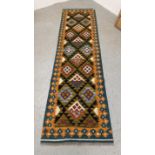 MAIMANA KILIM RUNNER, 296 X 82.
