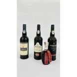 4 X BOTTLES OF PORT AS CLEARED TO INCLUDE 750ML BOTTLE OF 1996 GRAHAM'S VINTAGE PORT,