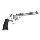 A RARE .22 (L/R) SMITH & WESSON FIRST MODEL '91 SINGLE-SHOT TARGET-PISTOL, serial no. 20782, circa