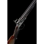 JOSEPH MANTON, LONDON A 20-BORE FLINTLOCK DOUBLE-BARRELLED SPORTING GUN WITH GRIP-SAFE, serial no.