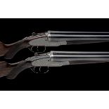 E.J. CHURCHILL (GUNMAKERS) LTD. A PAIR OF 12-BORE 'PREMIERE' BAKER 1906 PATENT ASSISTED-OPENING