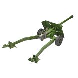 A WELL ENGINEERED APPROXIMATELY 1/4 SCALE .50 (BMG) FIRING MODEL OF A BRITISH 17PDR ANTI-TANK GUN,