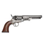 A .31 PERCUSSION COLT 1849 POCKET REVOLVER, serial no. 45631, for 1852, with octagonal 4in. barrel