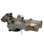 A CASED SET OF ZEISS WORLD WAR TWO KRIEGSMARINE 10x80 MOUNTED DECK BINOCULARS or 'DOUBLE